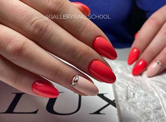 Conception d'ongles avec strass 2026: photos, nouveautés exquises