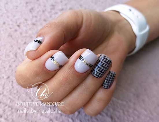 Manucure au lait à l'école