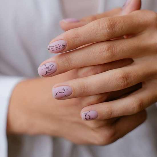 Écolier avec des dessins de contour