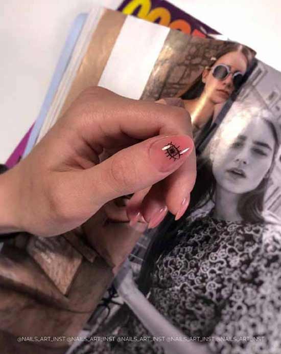 Conception d'ongles pour les écolières