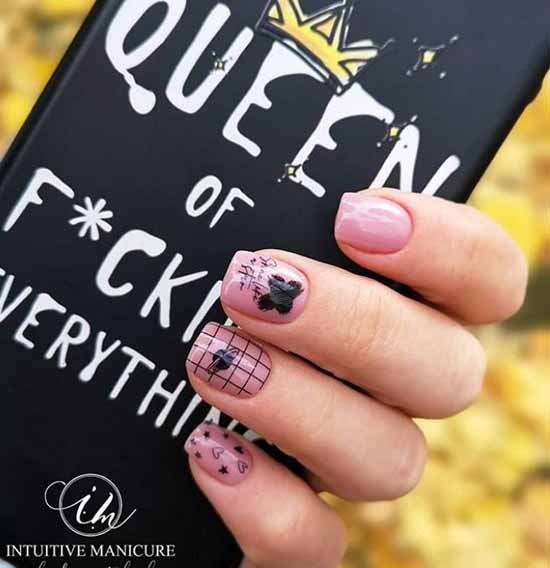 Manucure scolaire 2026: idées, nouveaux designs sur la photo