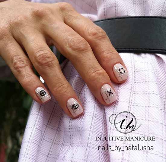 Manucure scolaire 2026: idées, nouveaux designs sur la photo