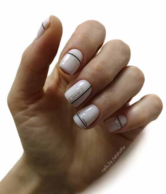 Manucure scolaire 2026: idées, nouveaux designs sur la photo