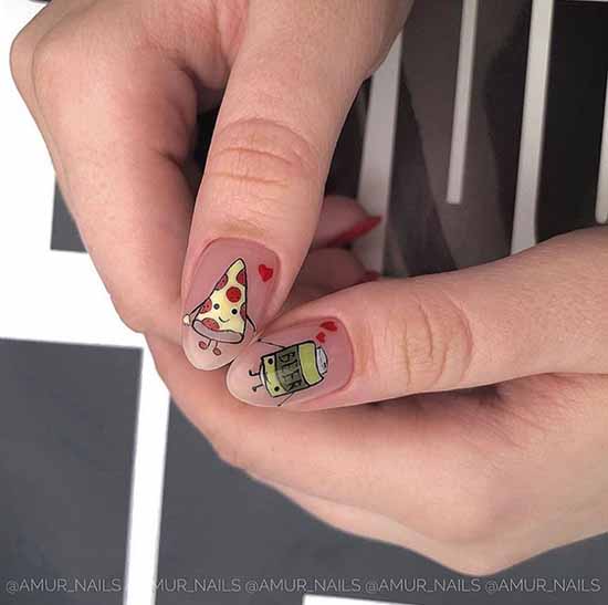 Manucure scolaire 2026: idées, nouveaux designs sur la photo