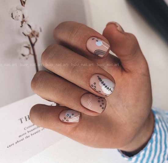 Manucure scolaire 2026: idées, nouveaux designs sur la photo