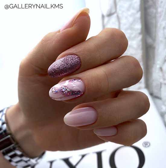 Conception d'ongles en feuille: photo, nouveautés de manucure à la mode