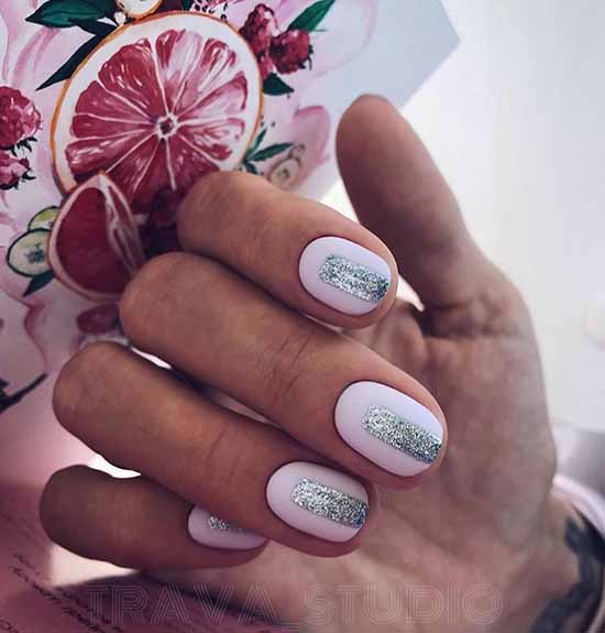 Conception d'ongles en feuille: photo, nouveautés de manucure à la mode