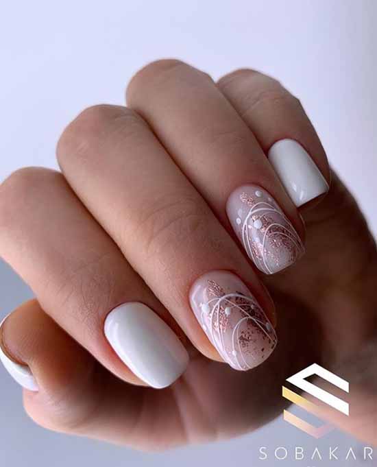 Toile d'araignée sur les ongles: design, 100 photos d'une belle manucure