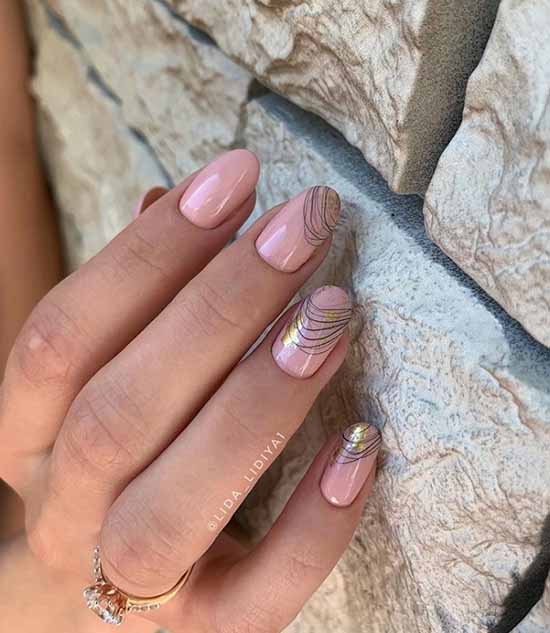 Toile d'araignée sur les ongles: design, 100 photos d'une belle manucure