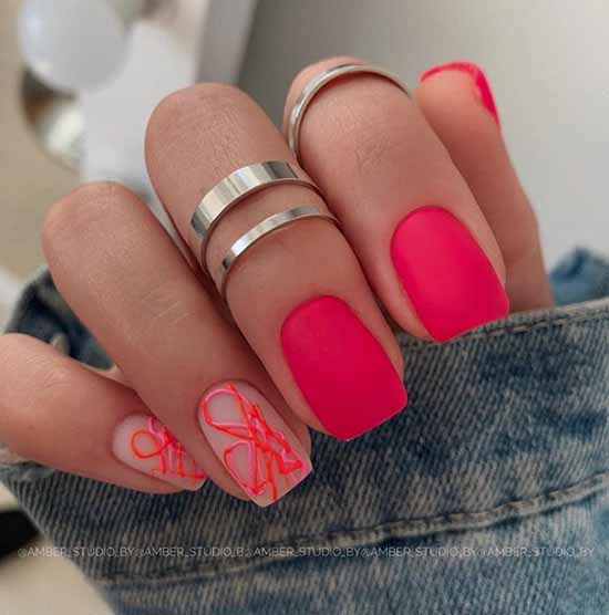 Toile d'araignée sur les ongles: design, 100 photos d'une belle manucure