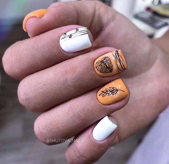 Toile d'araignée sur les ongles: design, 100 photos d'une belle manucure