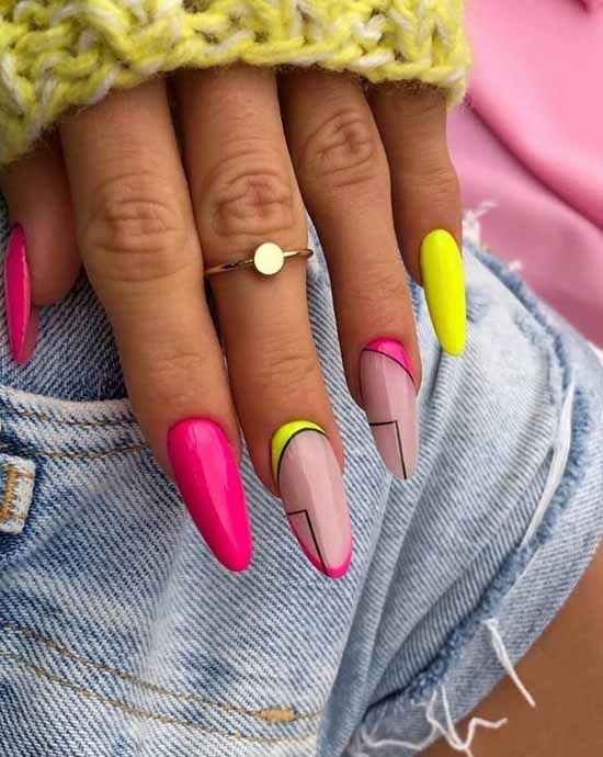 Manucure française avec un motif: nouveautés françaises 2026