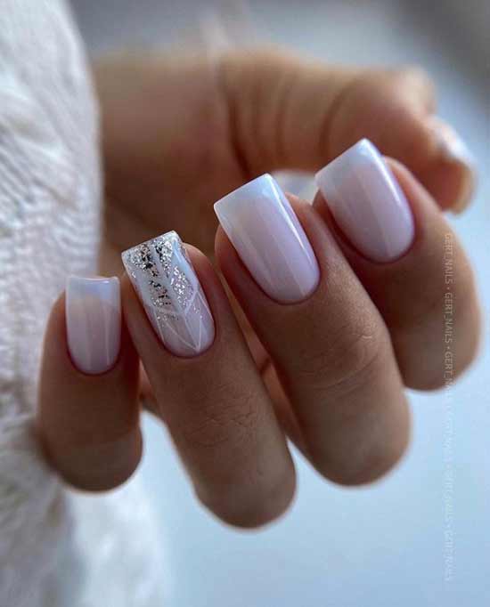 Conception des ongles du Nouvel An 2026 sur la photo