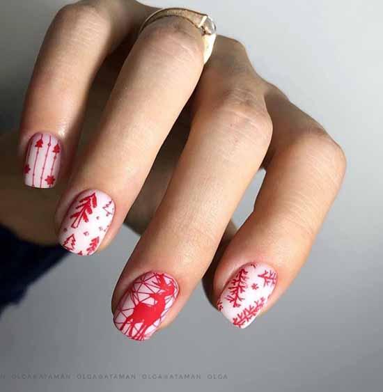 Conception des ongles du Nouvel An 2026: photos, idées de manucure pour l'Année du Buffle