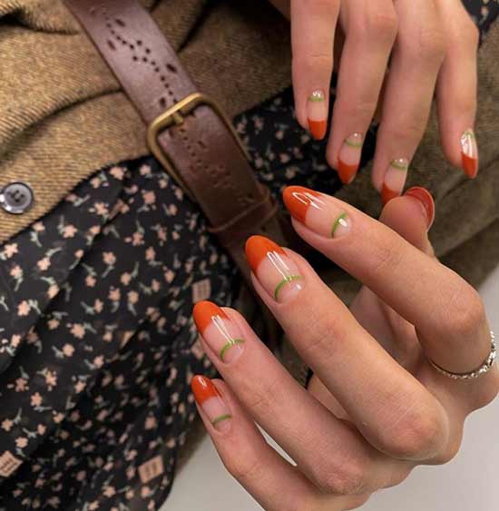 Manucure lunaire et française