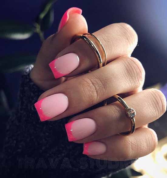 Manucure française avec design: photo, les meilleures nouveautés