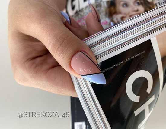 Manucure française avec design: photo, les meilleures nouveautés