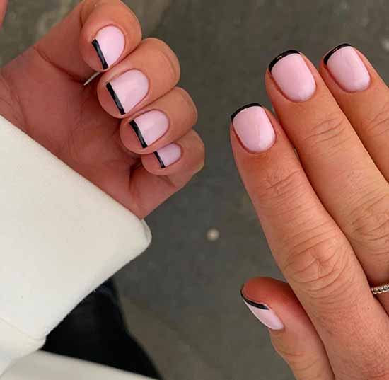 Manucure française avec design: photo, les meilleures nouveautés