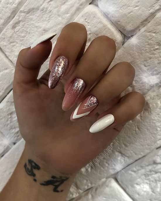 Manucure française avec design: photo, les meilleures nouveautés