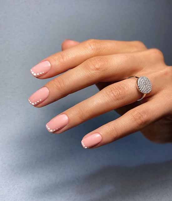 Manucure française avec design: photo, les meilleures nouveautés