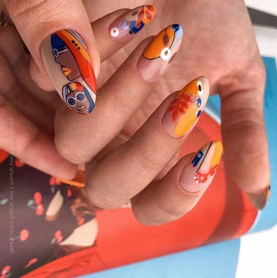 Manucure originale: nouveaux articles, les idées les plus intéressantes sur la photo