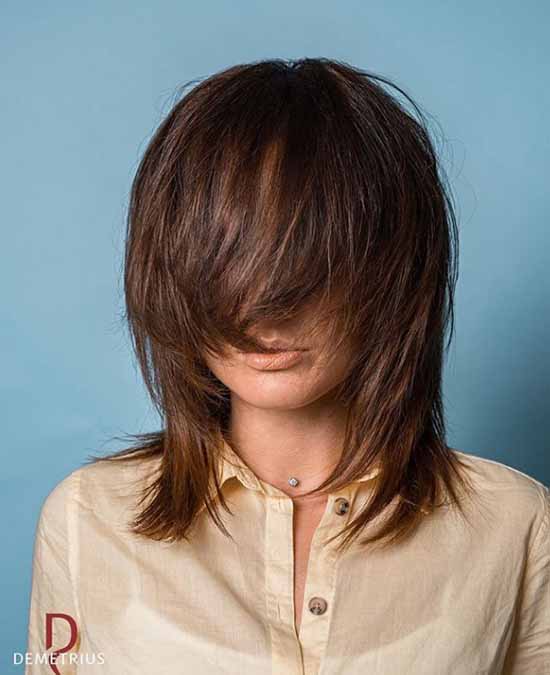 Les meilleures coupes de cheveux avec une frange 2026: photos, formes à la mode