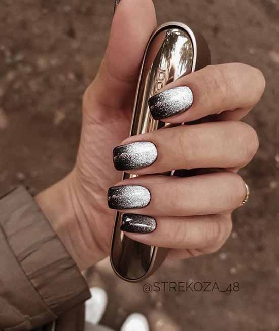 Gomme laque noire effet œil de chat