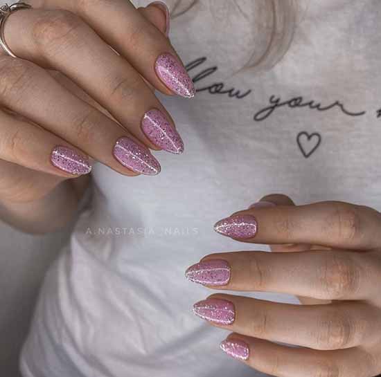 Conception d'ongles en argent: 105 idées sur la photo avec une nouvelle manucure