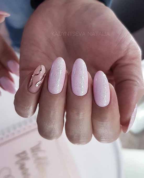 Conception d'ongles en argent: 105 idées sur la photo avec une nouvelle manucure