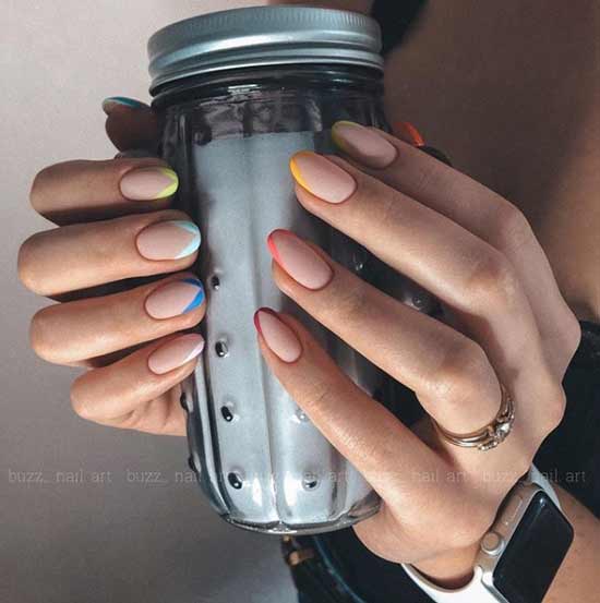 Multicolore français mat