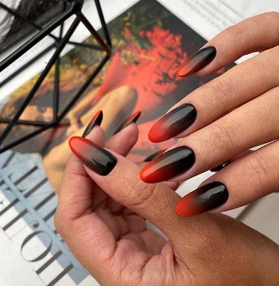 Gomme laque dégradé d'automne