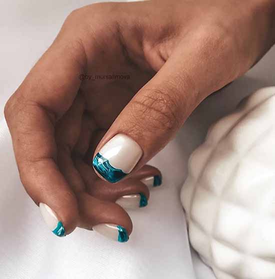 Veste abstraite avec frotté