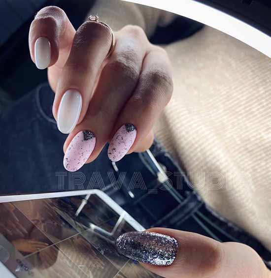 Manucure gel couleur pastel