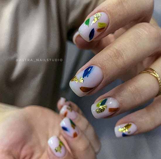 Potale sur les ongles : +100 photos de manucure, beau design