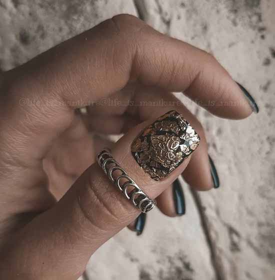 Potale sur les ongles : +100 photos de manucure, beau design