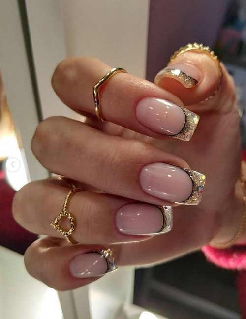 Veste dépliable à sequins