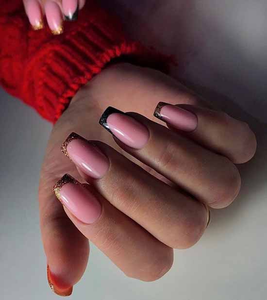 French with sparkles: 100 photos de manucure, les idées les plus récentes