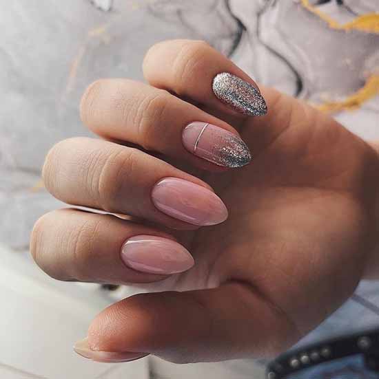 French with sparkles: 100 photos de manucure, les idées les plus récentes