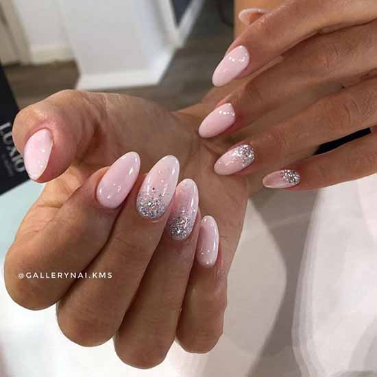 French with sparkles: 100 photos de manucure, les idées les plus récentes