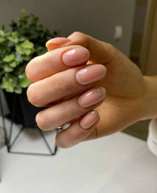 French with sparkles: 100 photos de manucure, les idées les plus récentes