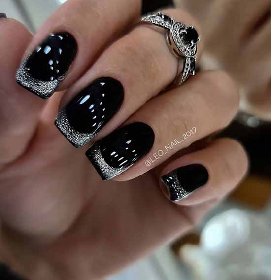 Veste noire à sequins