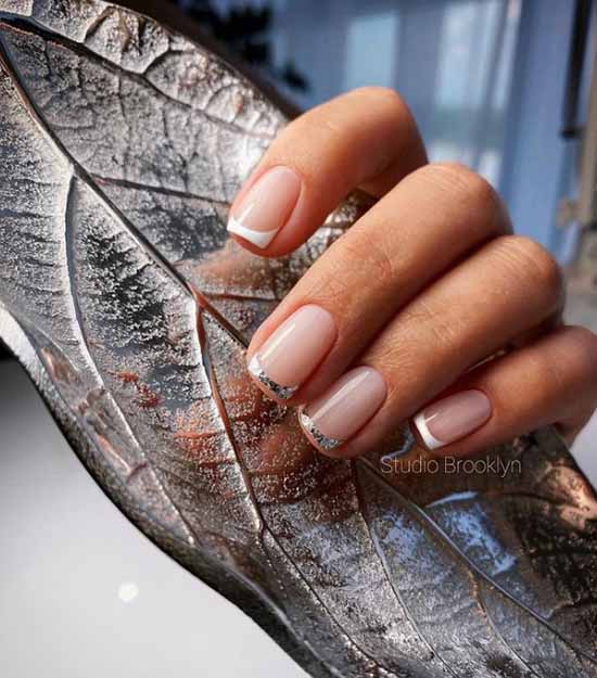 Ongles courts français