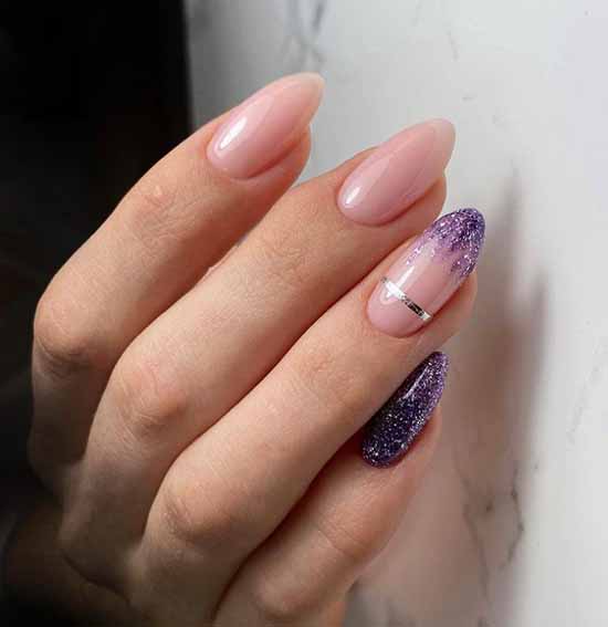 French with sparkles: 100 photos de manucure, les idées les plus récentes