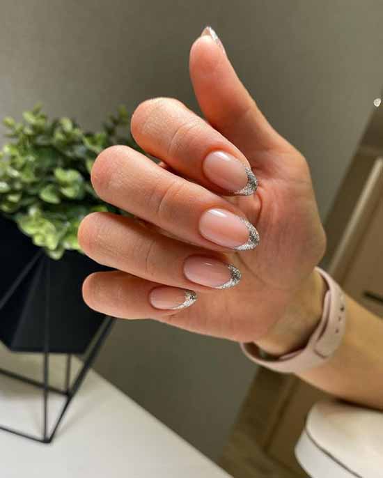 French with sparkles: 100 photos de manucure, les idées les plus récentes