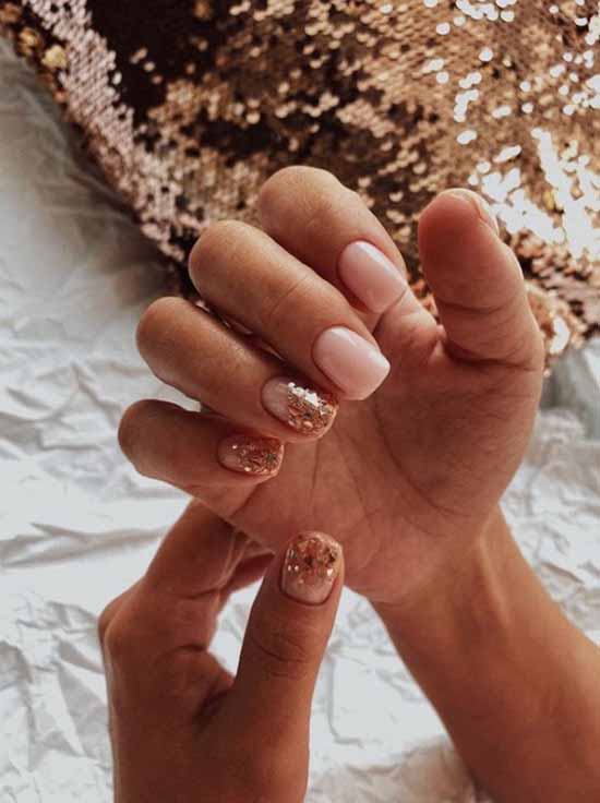 French with sparkles: 100 photos de manucure, les idées les plus récentes