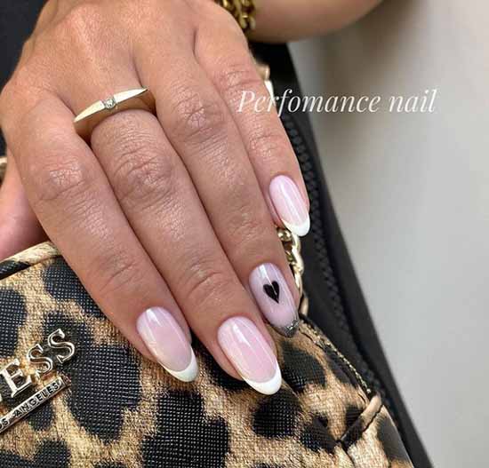 French with sparkles: 100 photos de manucure, les idées les plus récentes