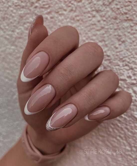 French with sparkles: 100 photos de manucure, les idées les plus récentes