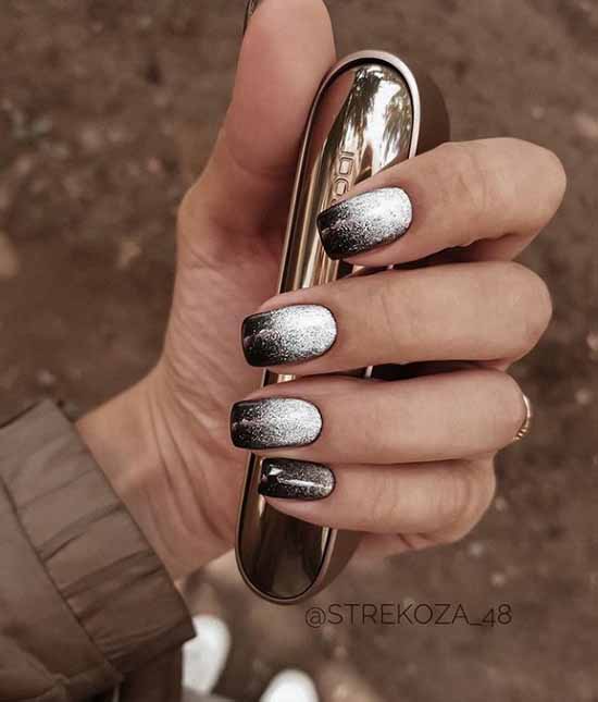 French with sparkles: 100 photos de manucure, les idées les plus récentes