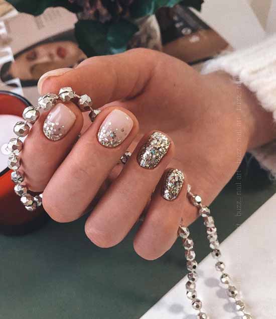 Nouveau décor de paillettes françaises