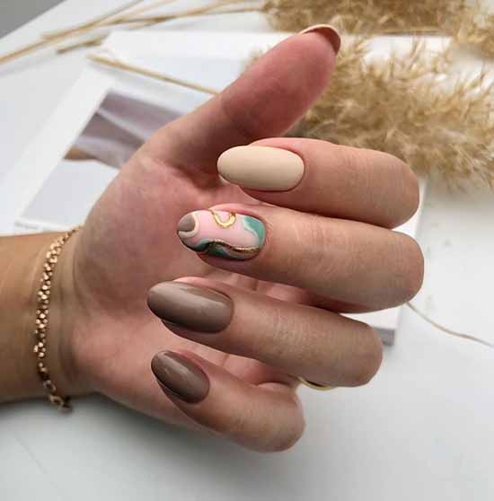 Manucure nude d'hiver 2026: photos des meilleurs designs d'ongles
